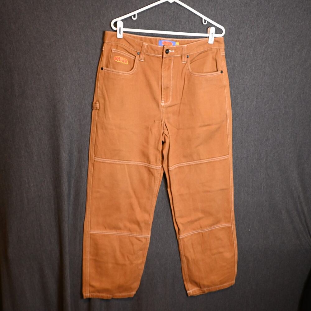 Empyre Men's 33 (32x28 actual) Double Knee Carpenter Pants Baggy Y2K Gorpcore
